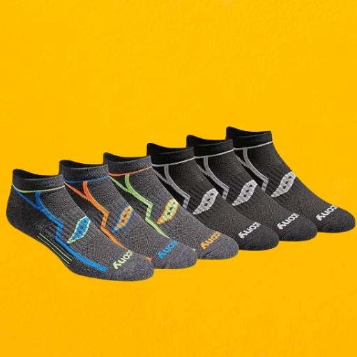 Comfort No-show Running Socks